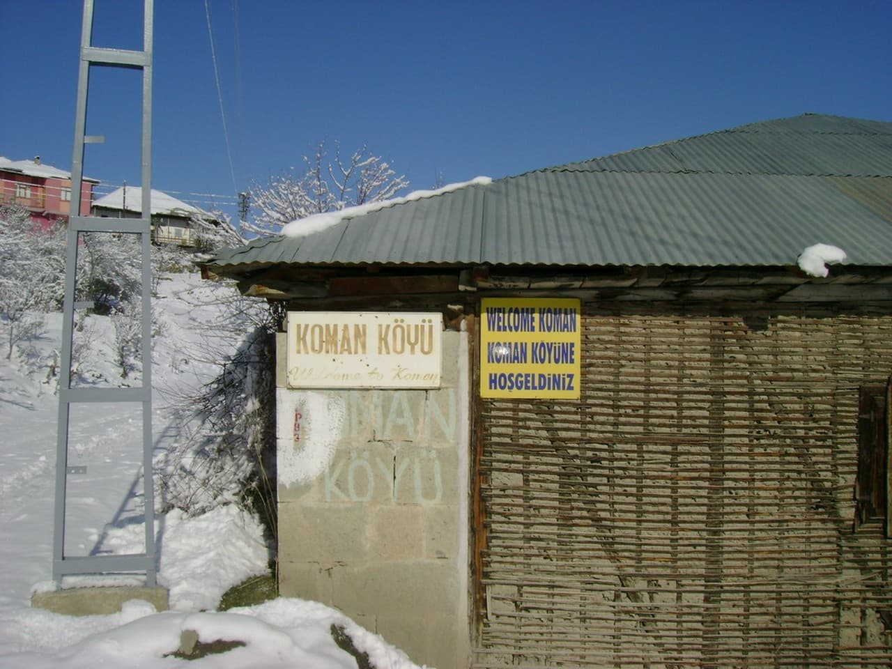 2010 Kasım Koman Köyümüz Kış Resimleri