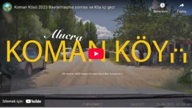 Koman Köyü 2023 Bayramlaşma sonrası ve Köy içi gezi